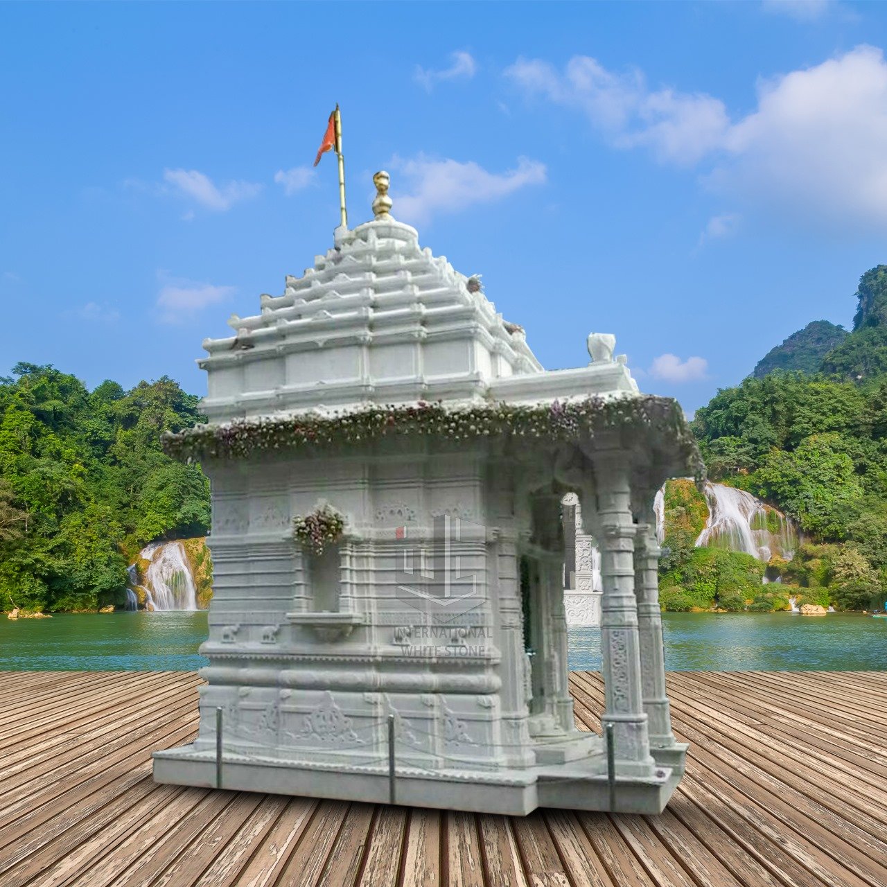 Outdoor Marble Temple