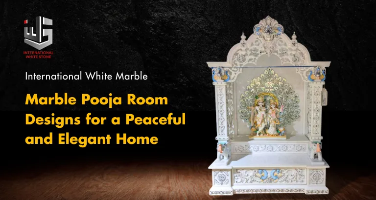 Marble Pooja Room Designs