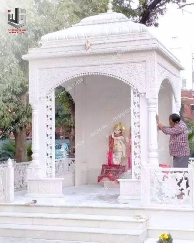 Marble temple for home