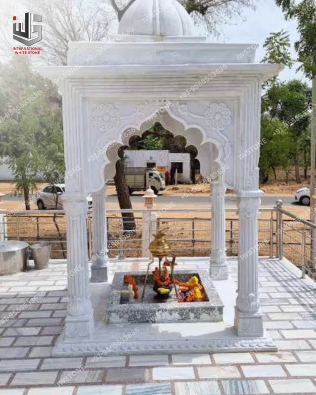Marble temple for home