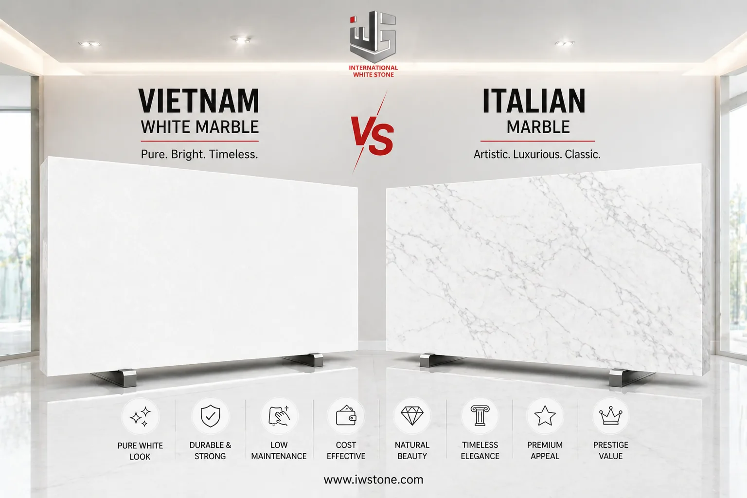 Vietnam vs Italian Marble