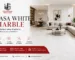 lasa white marble