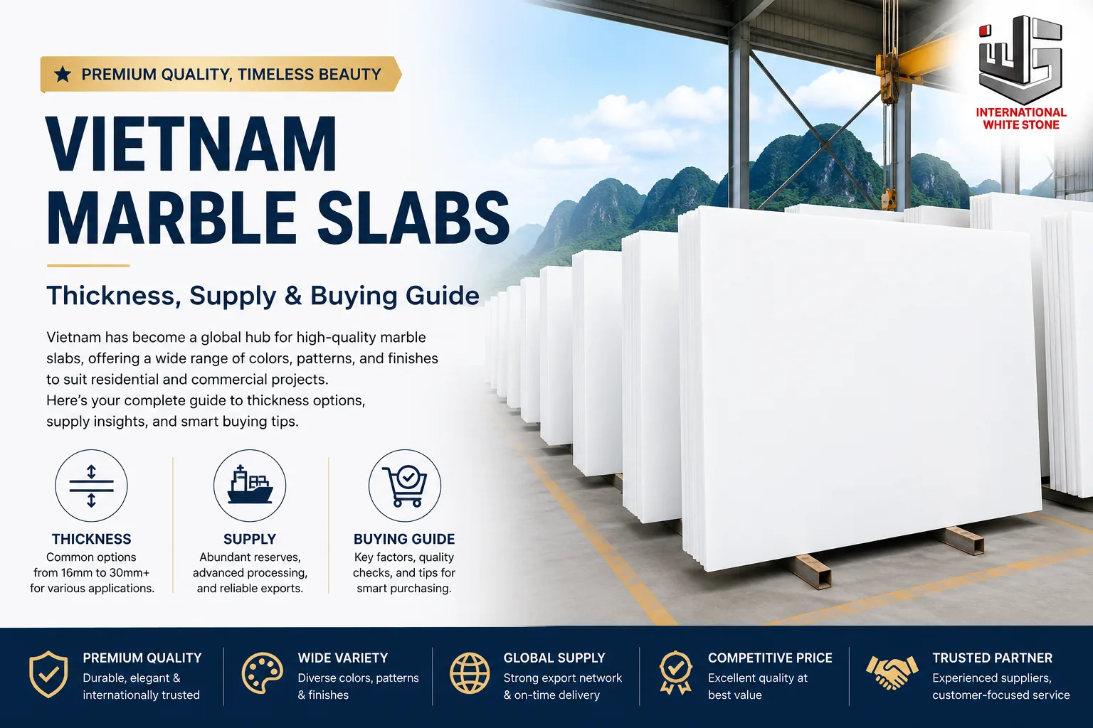 Vietnam Marble Slabs